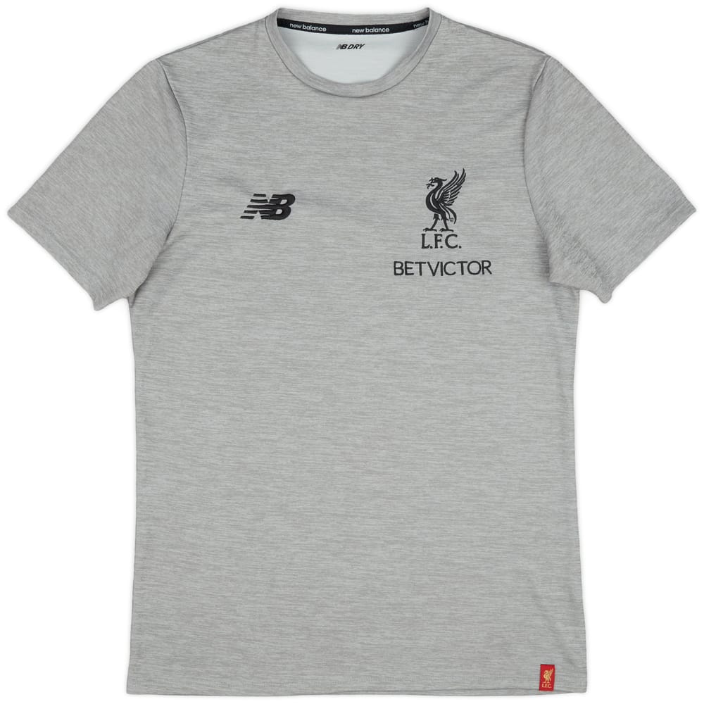 2018-19 Liverpool New Balance Training Shirt - 9/10 - (S)