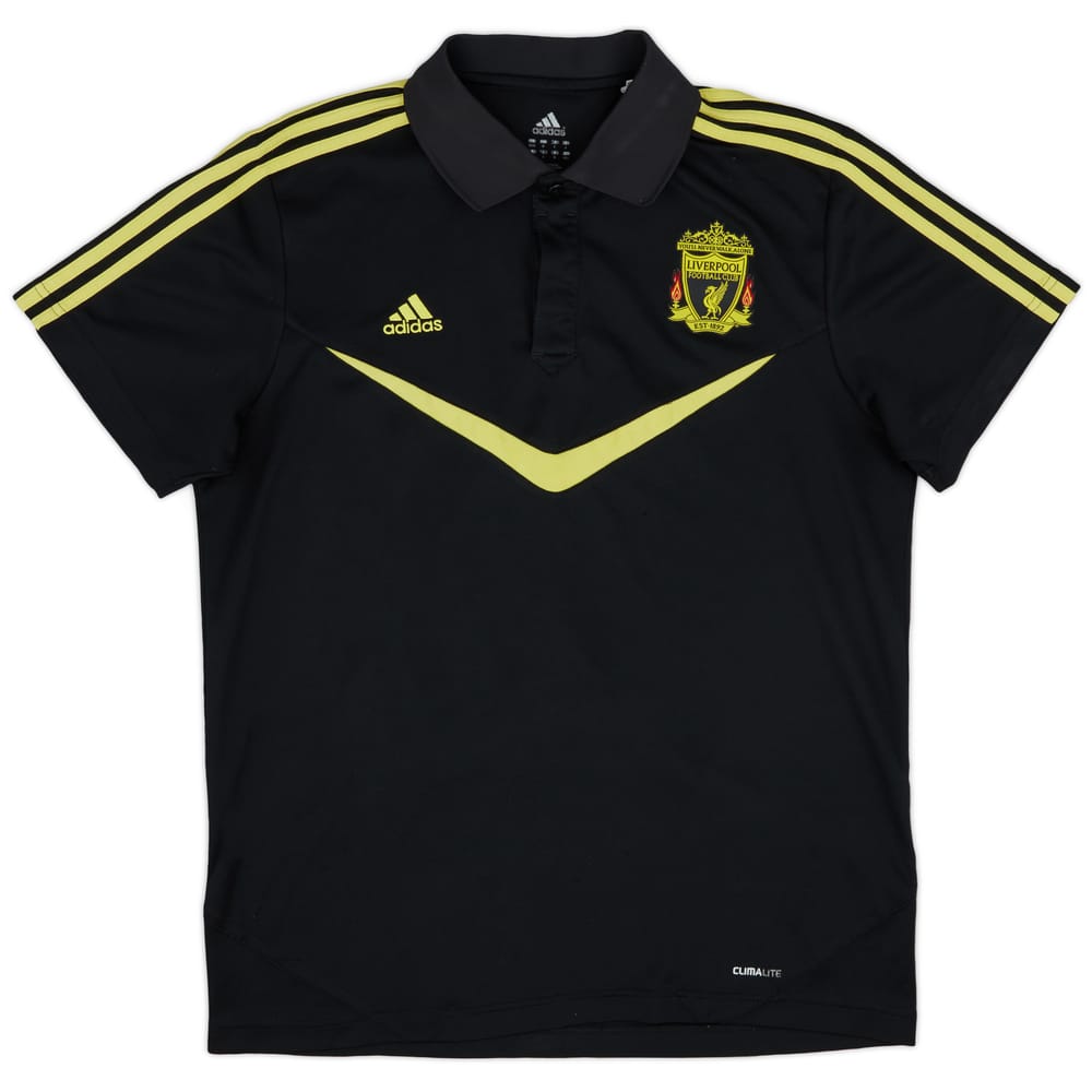 2010-11 LIverpool adidas Training Polo Shirt - 7/10 - (M)