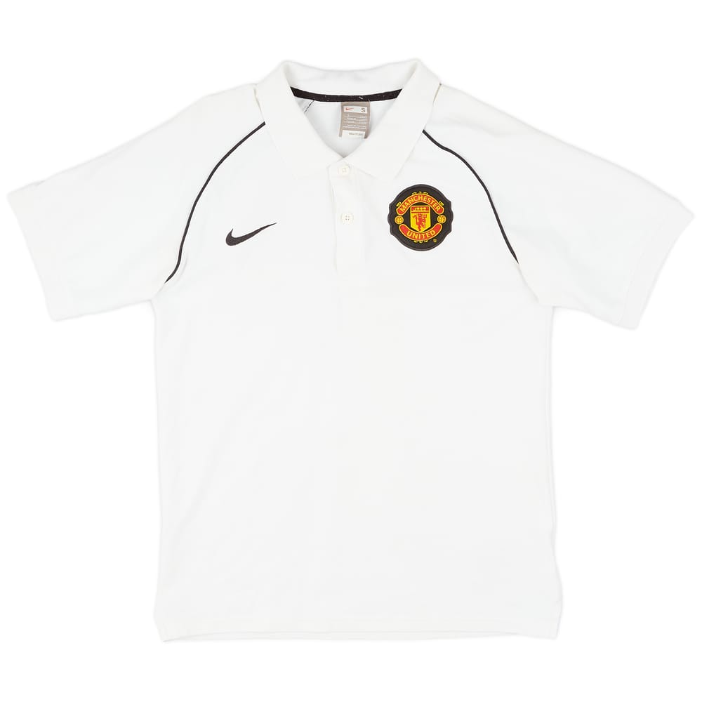 2009-10 Manchester United Nike Polo Shirt - 8/10 - (S)