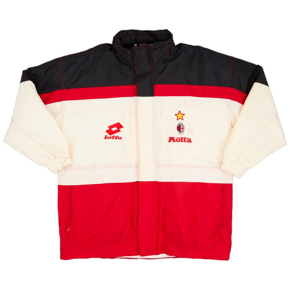 1993-94 AC Milan Lotto Padded Bench Coat - 5/10 - (S)