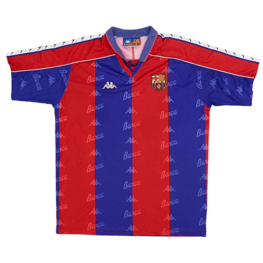 1992-95 Barcelona Home Shirt - 8/10 - (L)