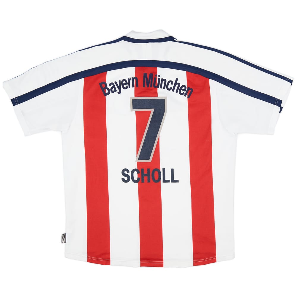 2000-01 Bayern Munich Away Shirt Scholl #7 - 9/10 - (L)