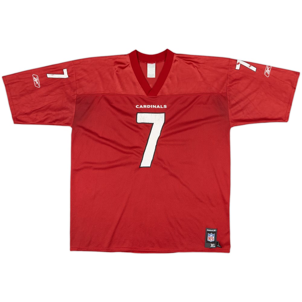 2006 Arizona Cardinals Leinart #7 Reebok Replica Home Jersey - 5/10 - (XL)