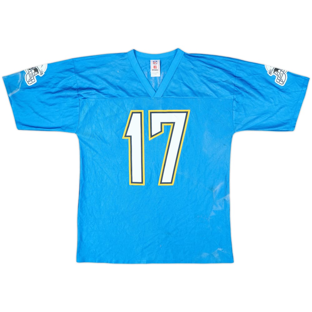 2007 San Diego Chargers Rivers #17 NFL Replica Alternate Jersey - 5/10 - (L)