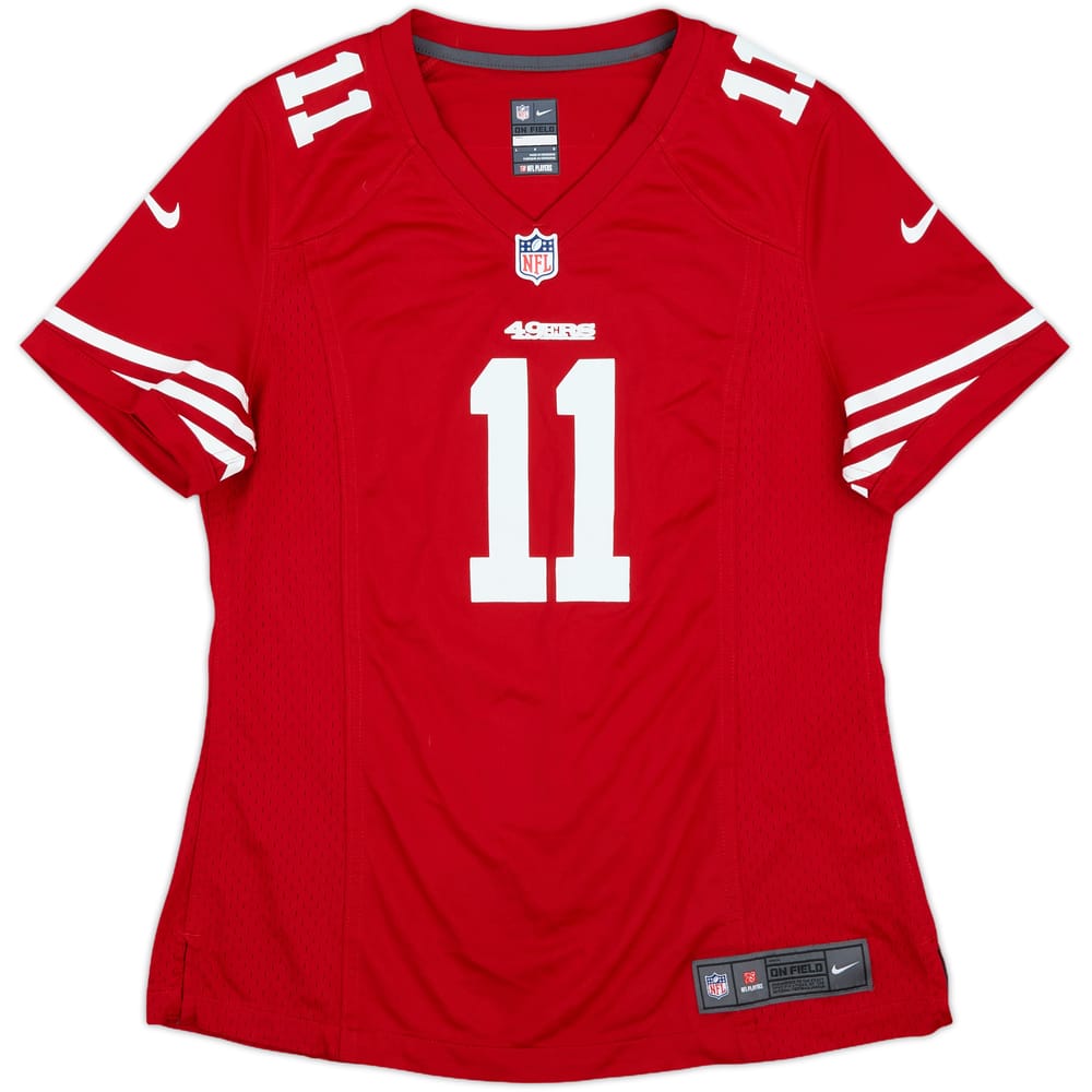 2012 San Francisco 49ers Smith #11 Nike Game Home Jersey Womens - 9/10 - (L)
