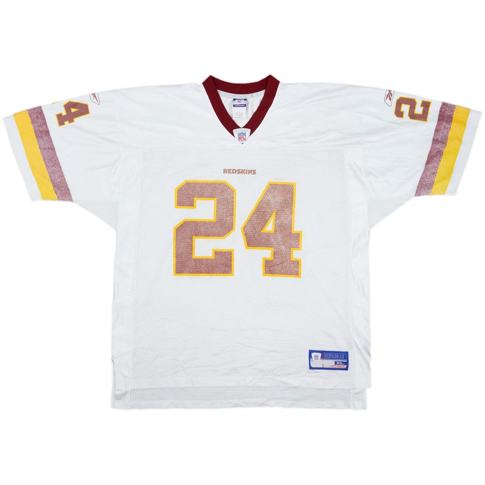 2002-03 Washington Redskins Bailey #24 Reebok On Field Away Jersey - 4/10 - (XL)