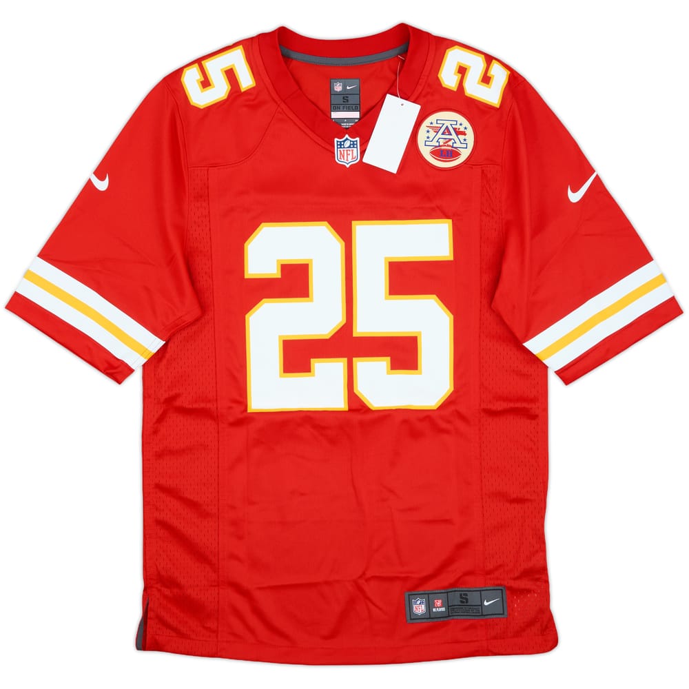 2012-16 Kansas City Chiefs Charles #25 Nike Game Home Jersey (S)