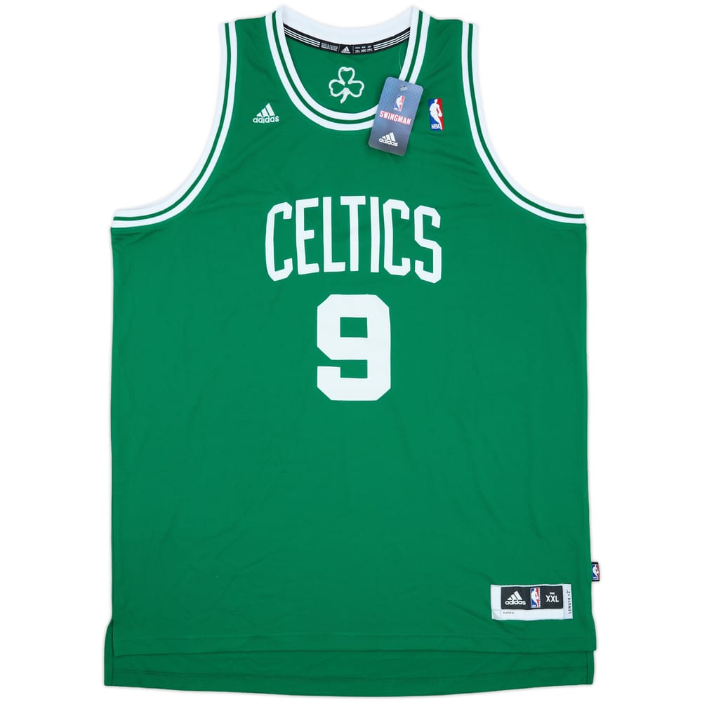 2010-14 Boston Celtics Rondo #9 adidas Swingman Away Jersey (XXL)