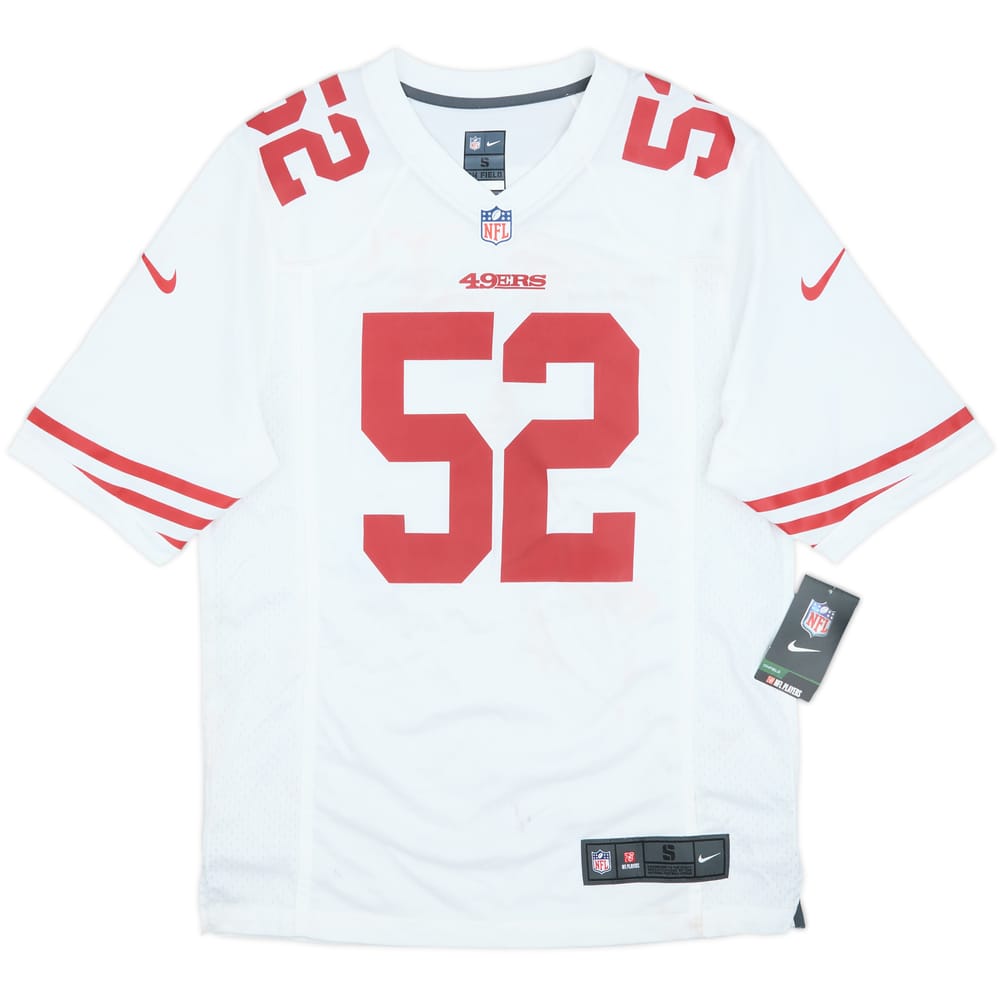 2012-14 San Francisco 49ers Willis #52 Nike Game Away Jersey (S)