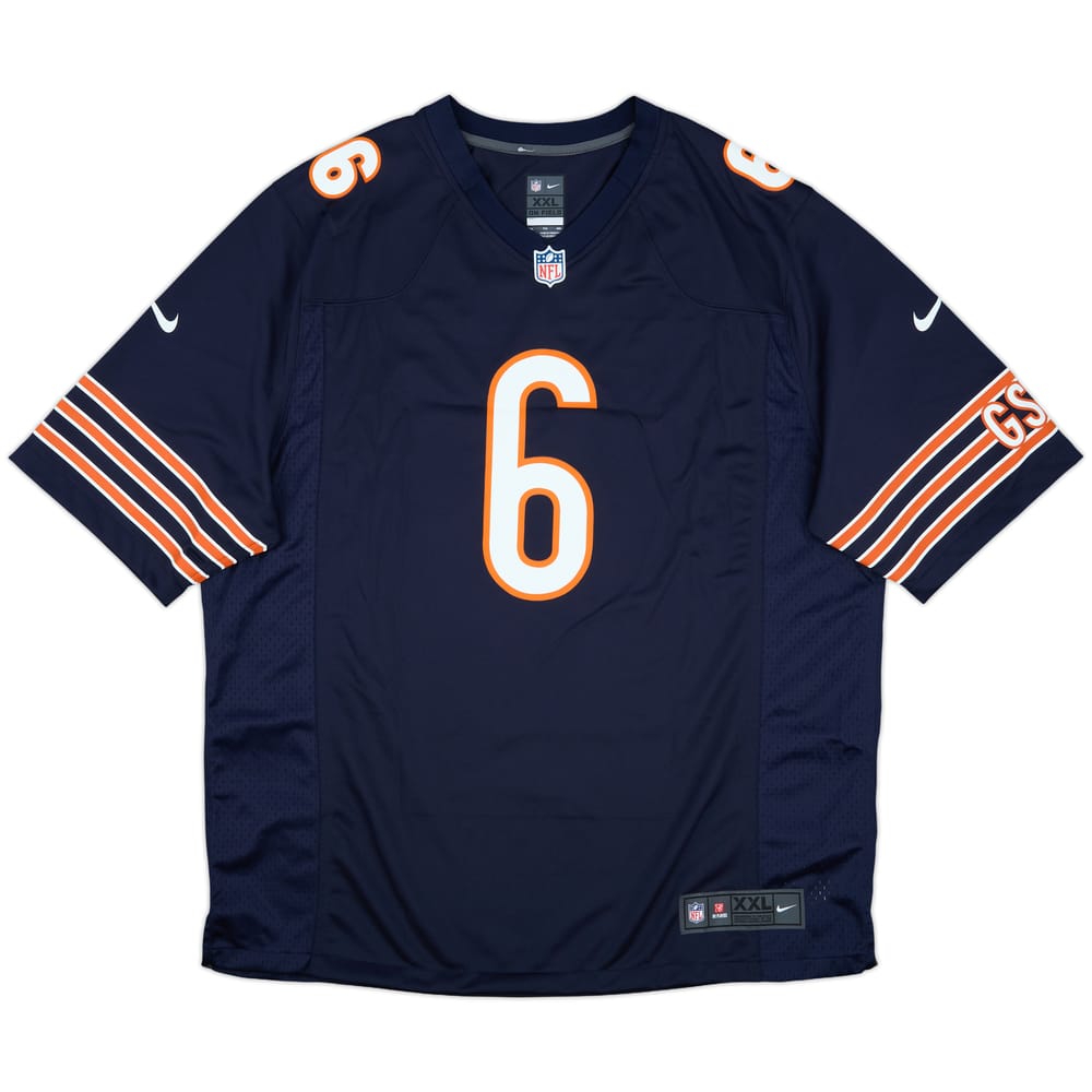 2012-16 Chicago Bears Cutler #6 Nike Game Home Jersey - 10/10 - (XXL)