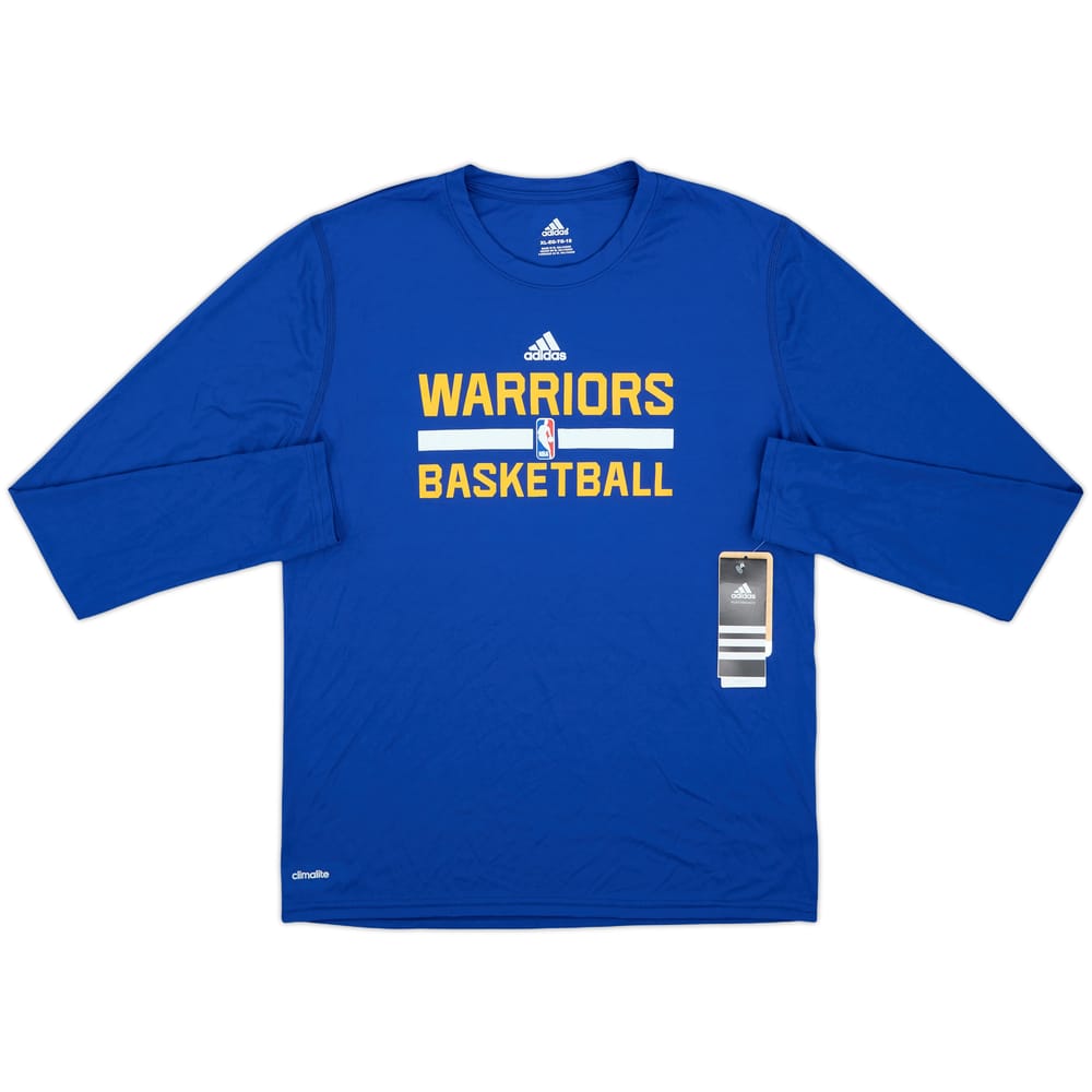 2016-17 Golden State Warriors adidas L/S Training Tee (XL.Boys)