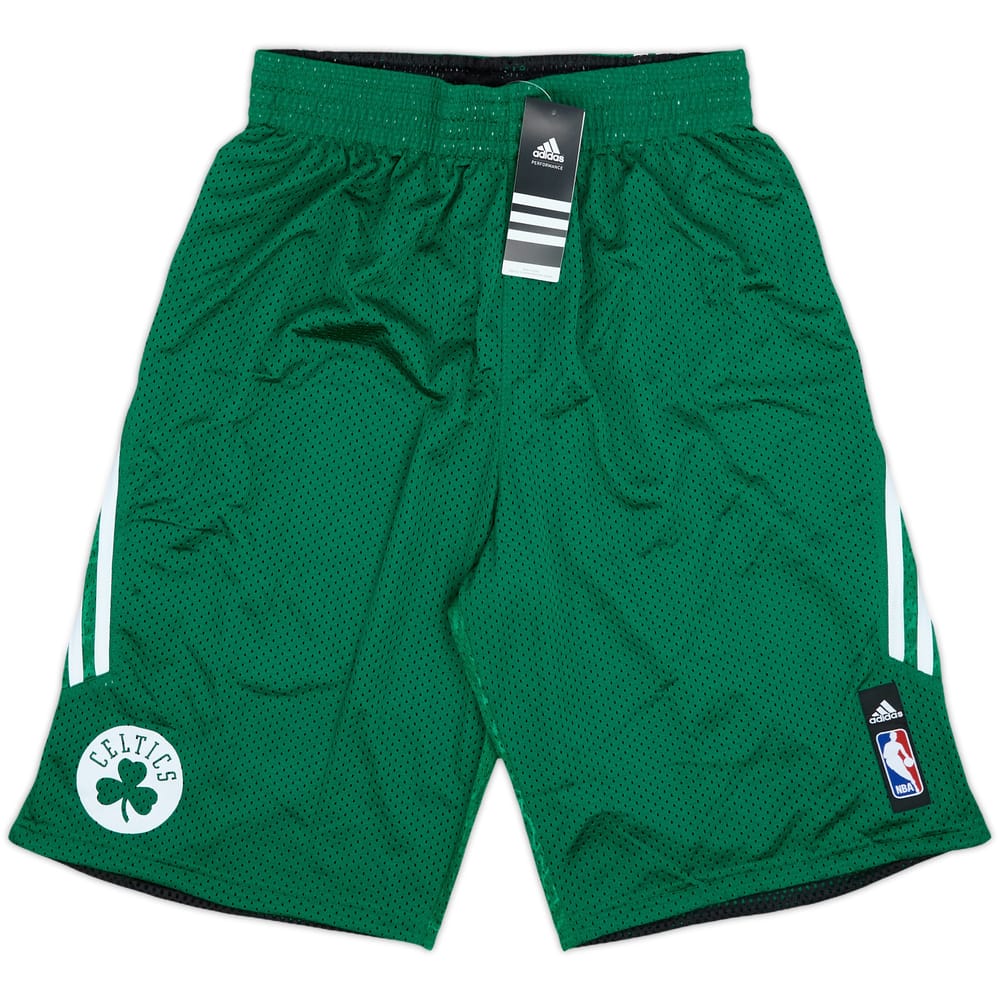 2013-14 Boston Celtics adidas Reversible Training Shorts (M)
