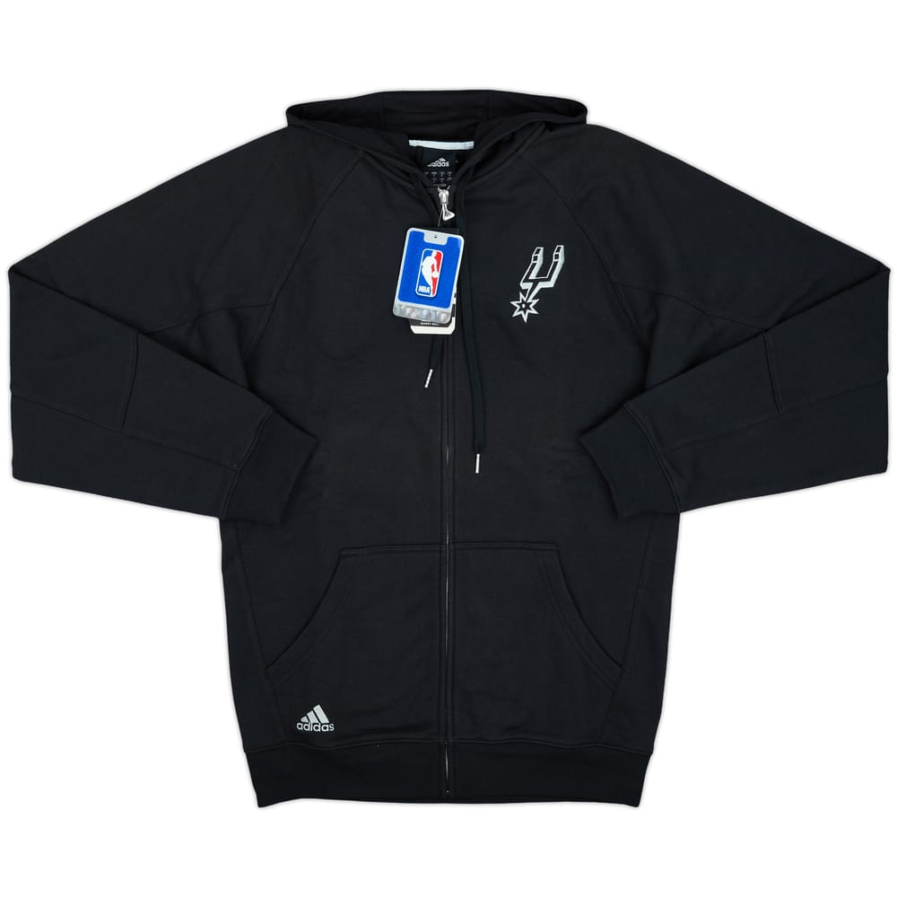 2008-09 San Antonio Spurs adidas Hooded Sweat Top (S)