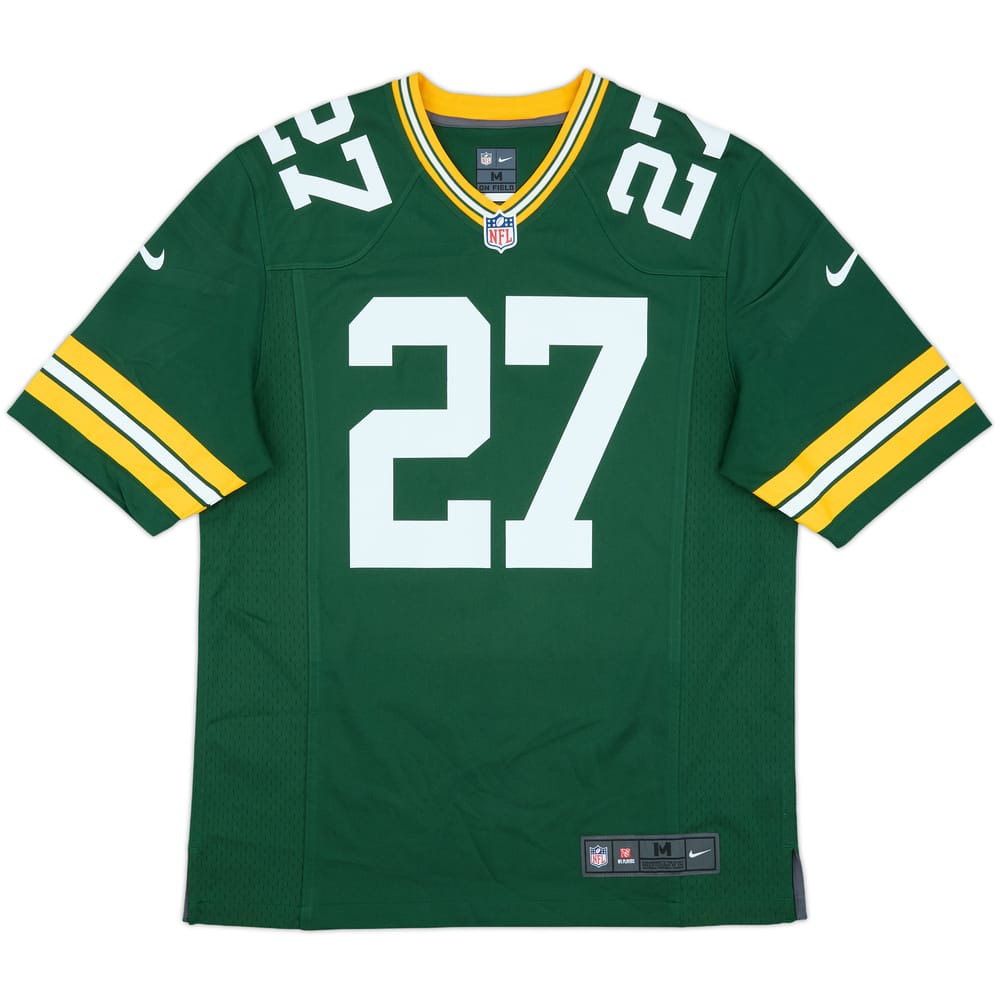 2013-16 Green Bay Packers Lacy #27 Nike Game Home Jersey - 7/10 - (M)