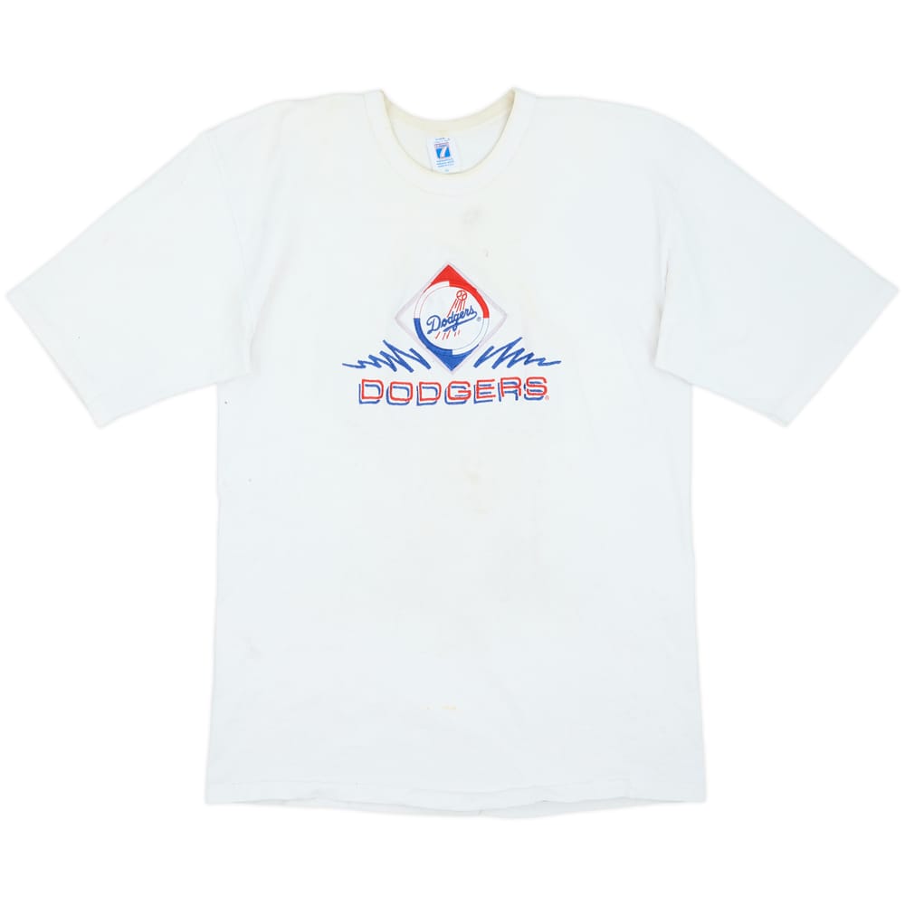 1990s LA Dodgers Logo 7 Tee - 3/10 - (XL)