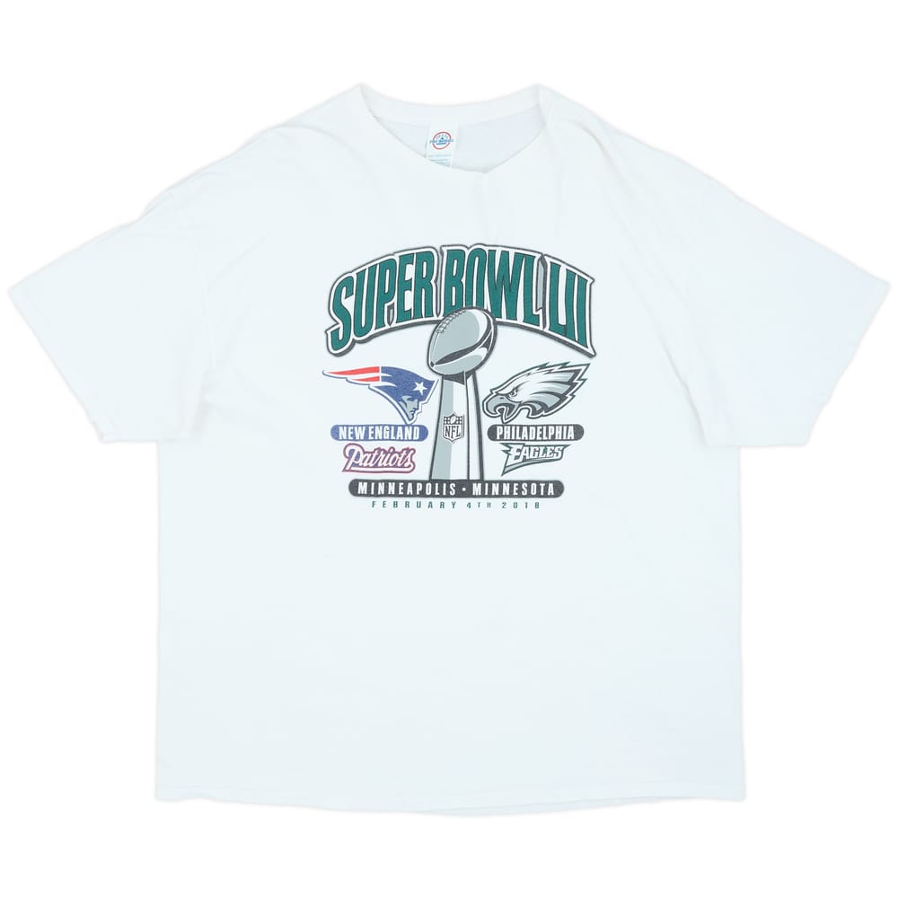 2018 Super Bowl LII Graphic Tee - 7/10 - (XXL)