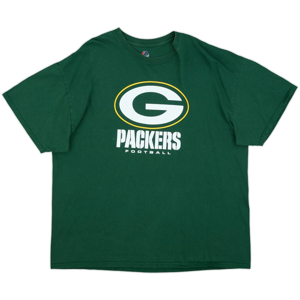 2010s Green Bay Packers Majestic Tee - 9/10 - (XL)