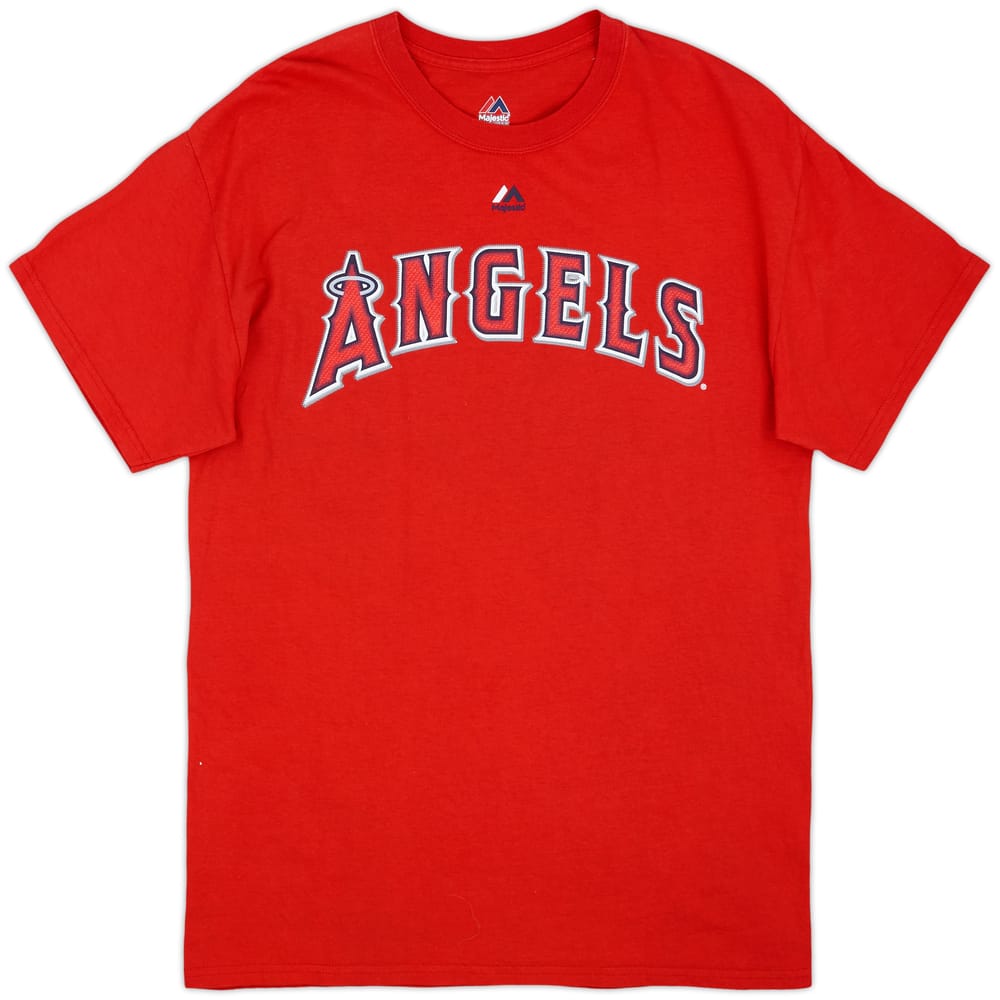 2015 LA Angels Majestic Tee - 8/10 - (M)