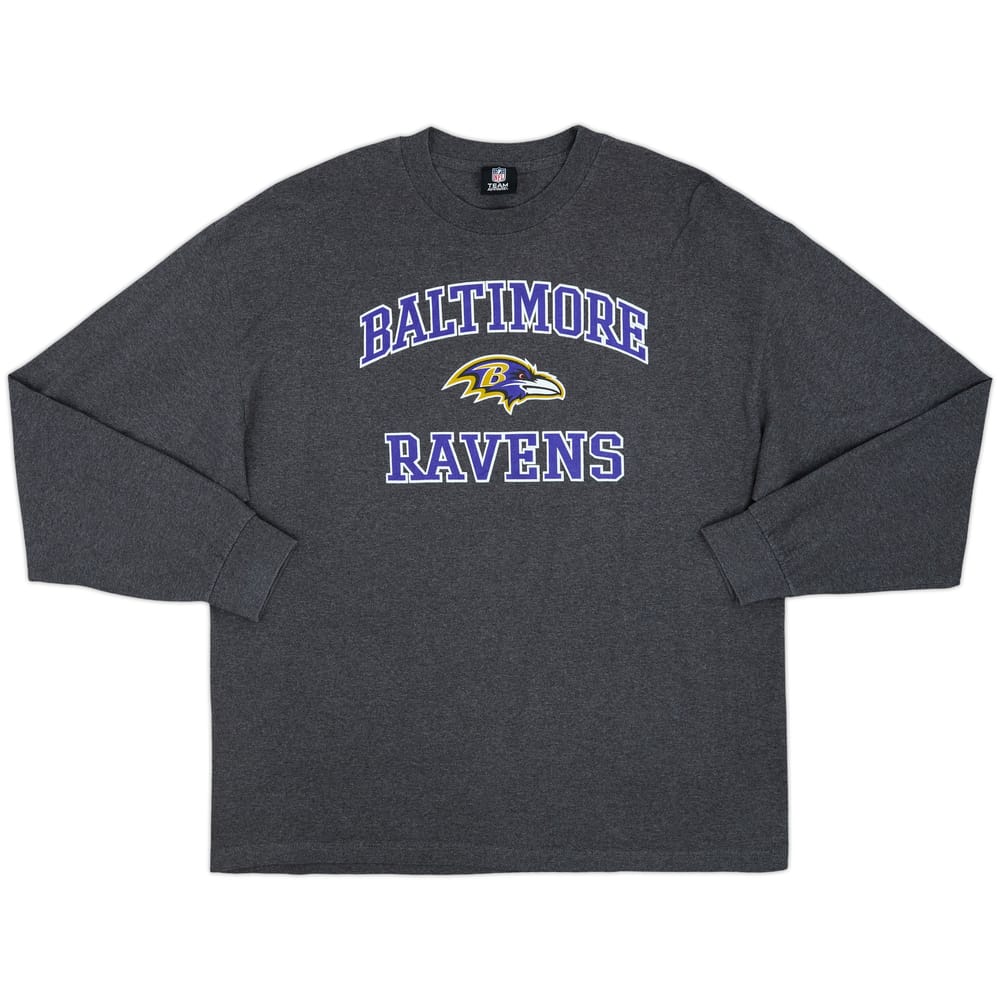 2010 Baltimore Ravens NFL L/S Tee - 9/10 - (XXL)
