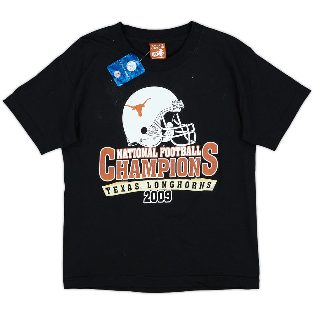 2009 Texas Longhorns National Football Champions Tee - 9/10 - (S.Boys)