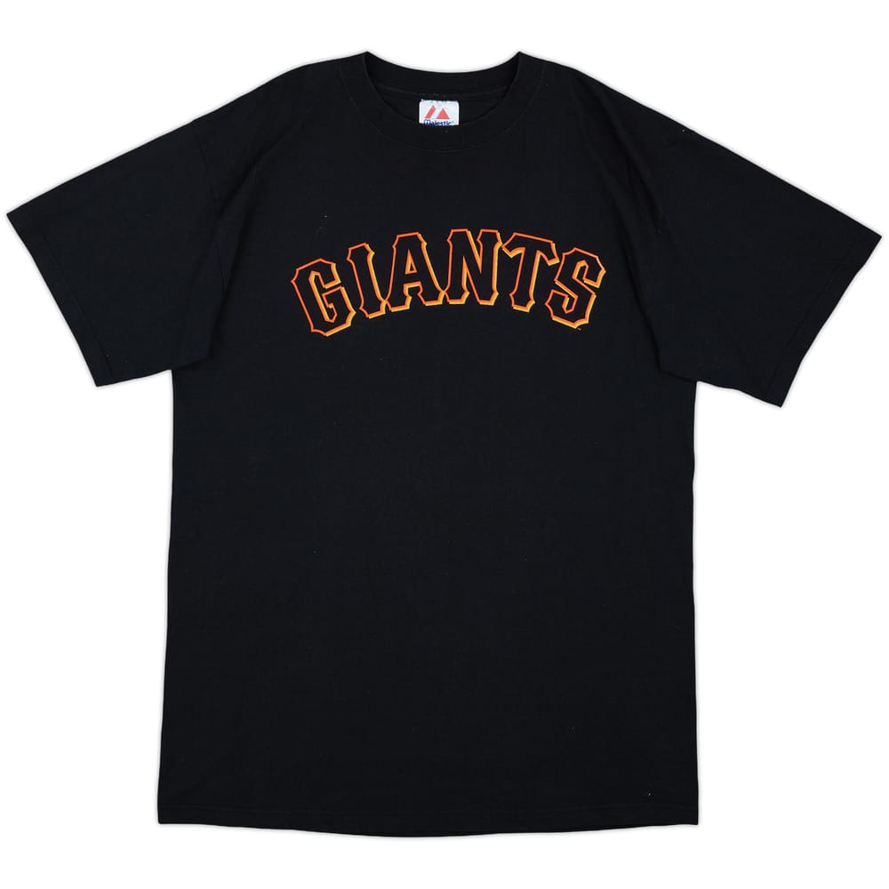 2007 San Francisco Giants Bonds #25 Majestic Tee - 9/10 - (L)