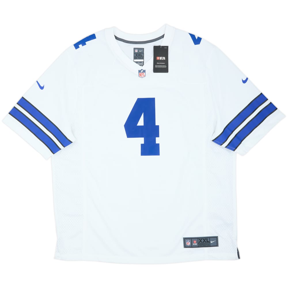 2016-25 Dallas Cowboys Prescott #4 Nike Game Home Jersey (XXL)