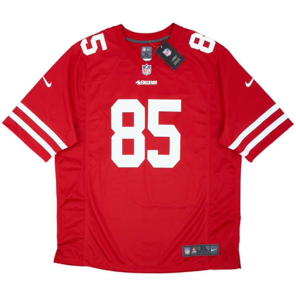 2021 San Francisco 49ers Kittle #85 Nike Game Home Jersey (XL)