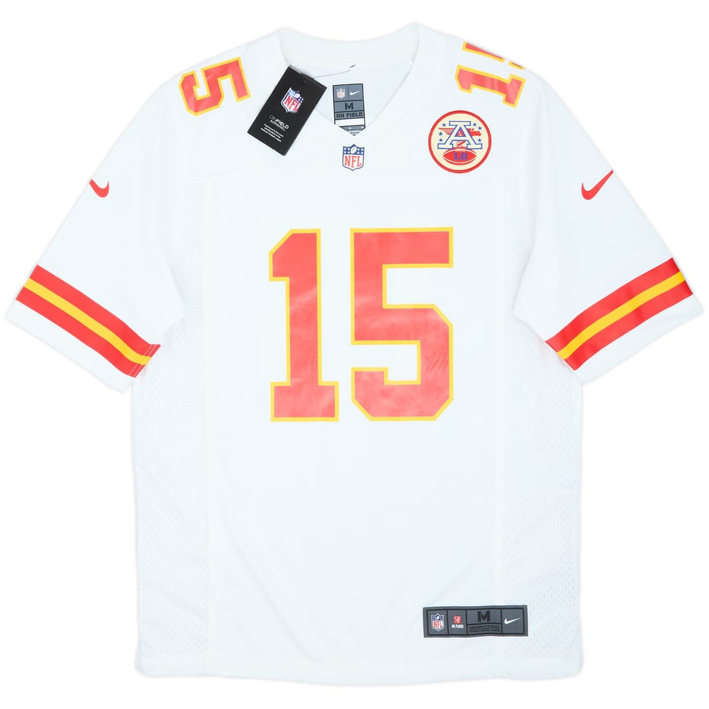 2017-25 Kansas City Chiefs Mahomes #15 Nike Game Away Jersey (M)