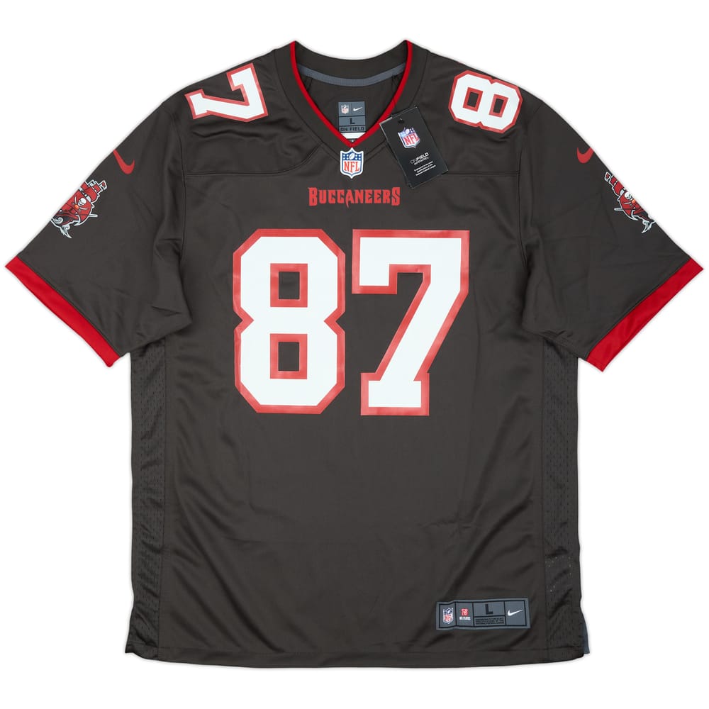 2020-21 Tampa Bay Buccaneers Gronkowski #87 Nike Game Alternate Jersey (L)