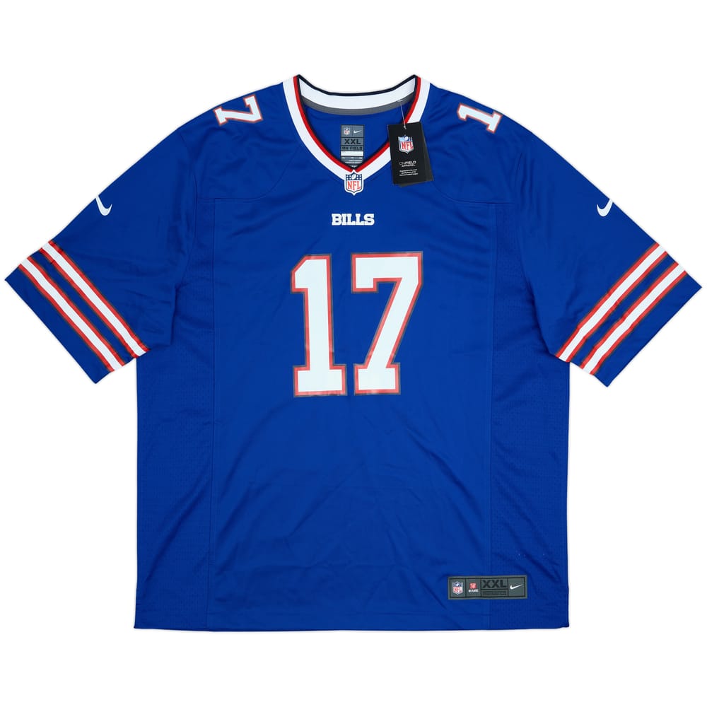 2018-25 Buffalo Bills Allen #17 Nike Game Home Jersey (XXL)