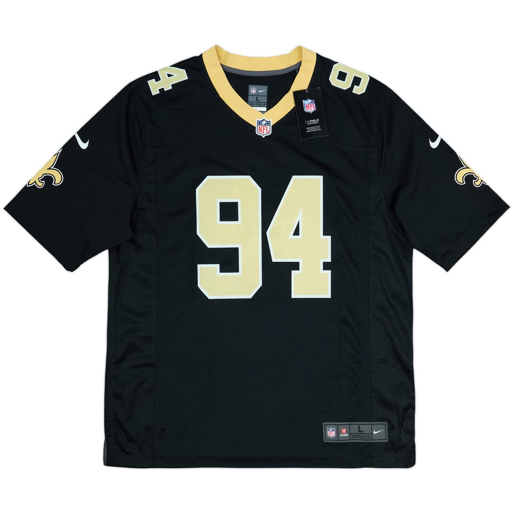 2012-25 New Orleans Saints Jordan #94 Nike Game Home Jersey (L)