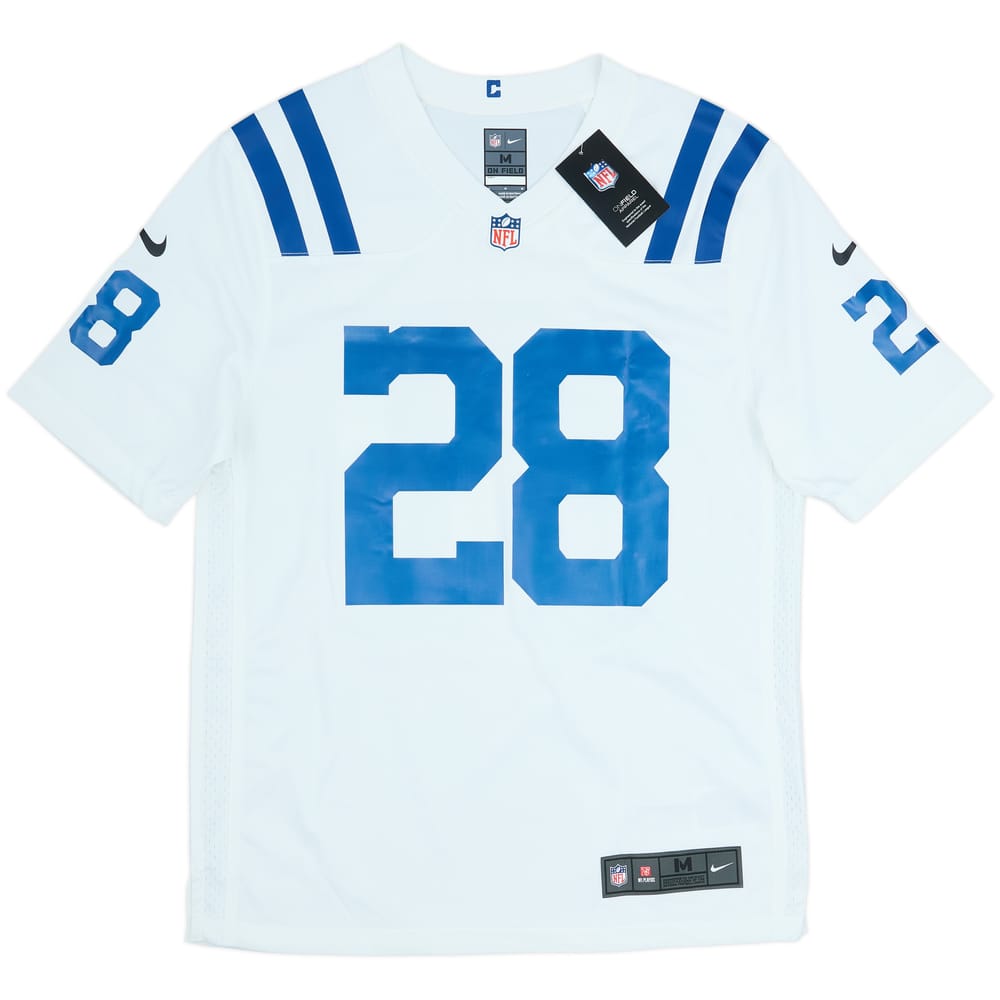 2020-25 Indianapolis Colts Taylor #28 Nike Game Away Jersey (M)