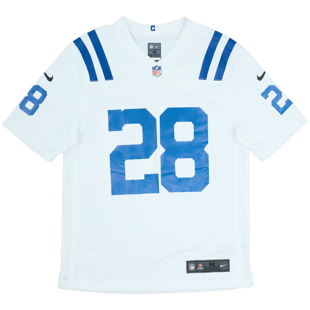 2020-25 Indianapolis Colts Taylor #28 Nike Game Away Jersey (M)