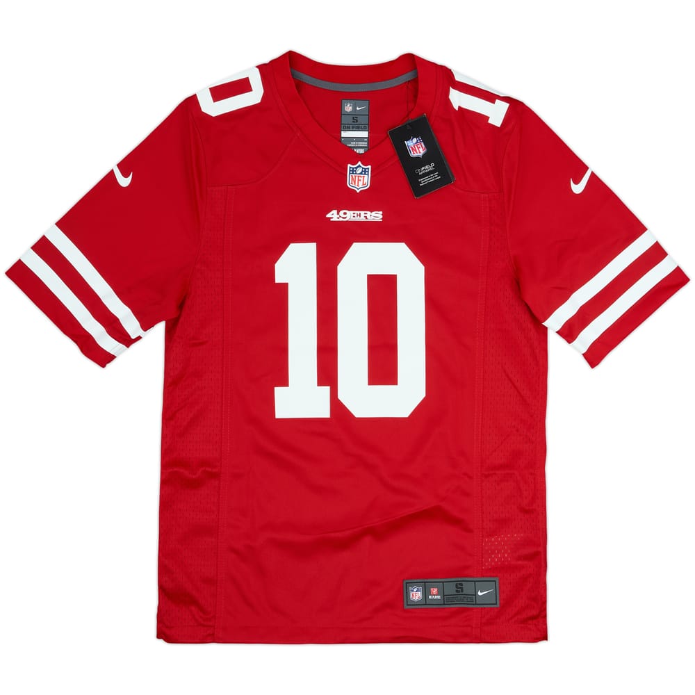 2017-21 San Francisco 49ers Garoppolo #10 Nike Game Home Jersey (S)
