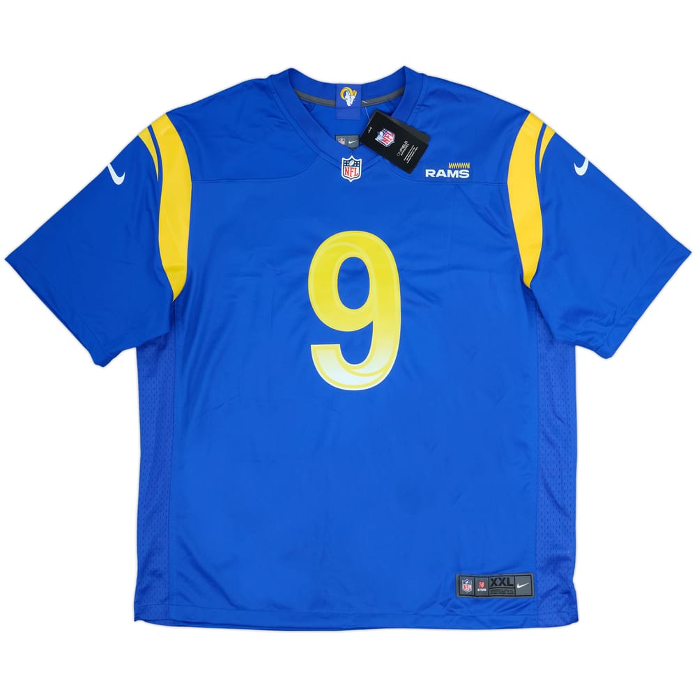 2021-25 LA Rams Stafford #9 Nike Game Home Jersey (XXL)