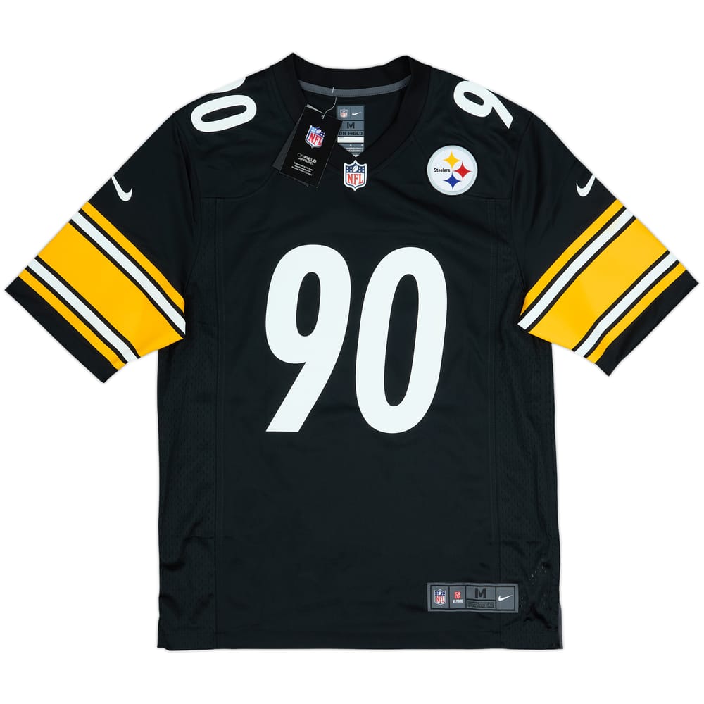 2020-25 Pittsburgh Steelers Watt #90 Nike Game Home Jersey (M)