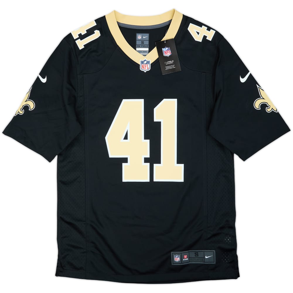 2017-25 New Orleans Saints Kamara #41 Nike Game Home Jersey (S)