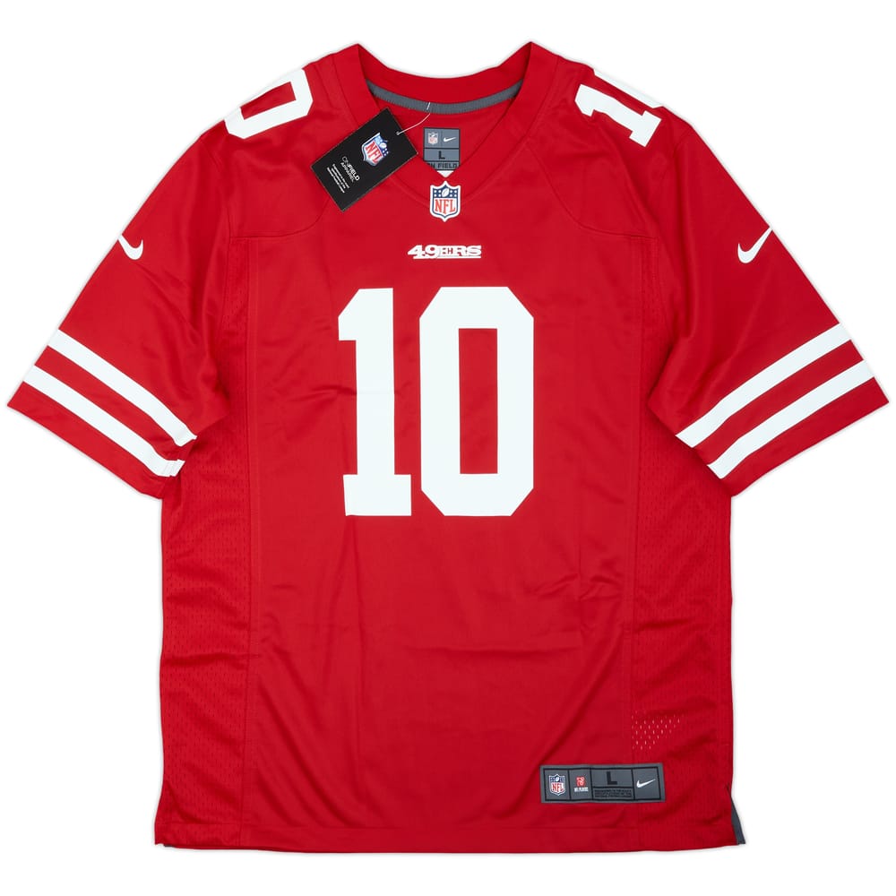 2017-21 San Francisco 49ers Garoppolo #10 Nike Game Home Jersey (L)