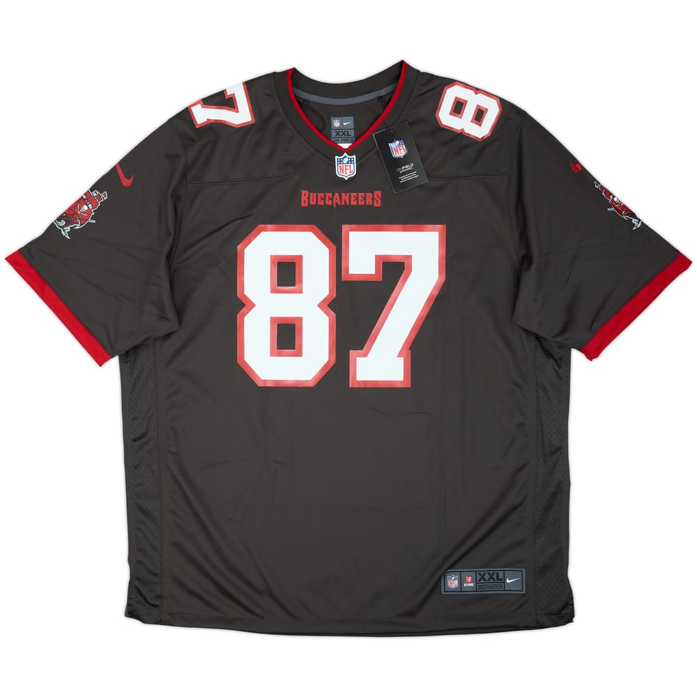 2020-21 Tampa Bay Buccaneers Gronkowski #87 Nike Game Alternate Jersey (XXL)