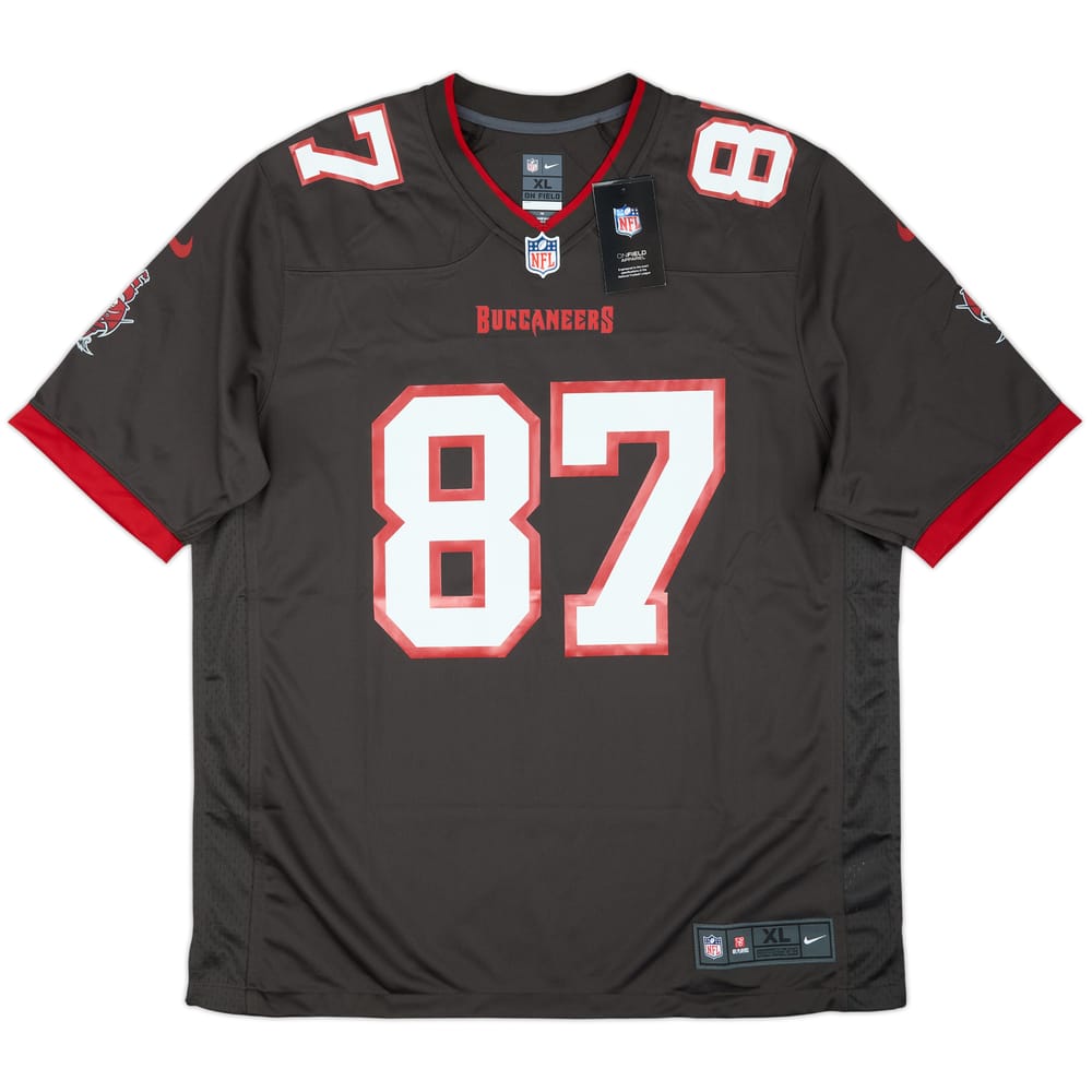 2020-21 Tampa Bay Buccaneers Gronkowski #87 Nike Game Alternate Jersey (XL)