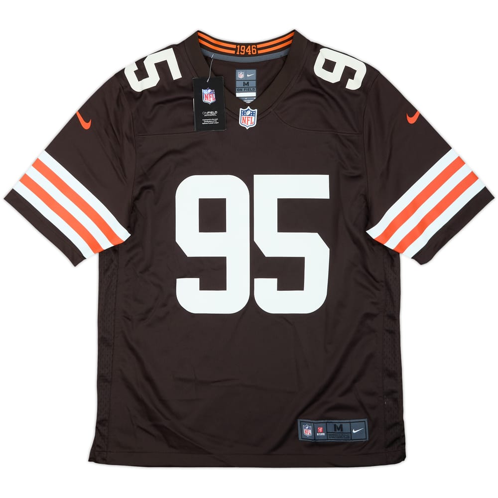 2020-25 Cleveland Browns Garrett #95 Nike Game Home Jersey (M)