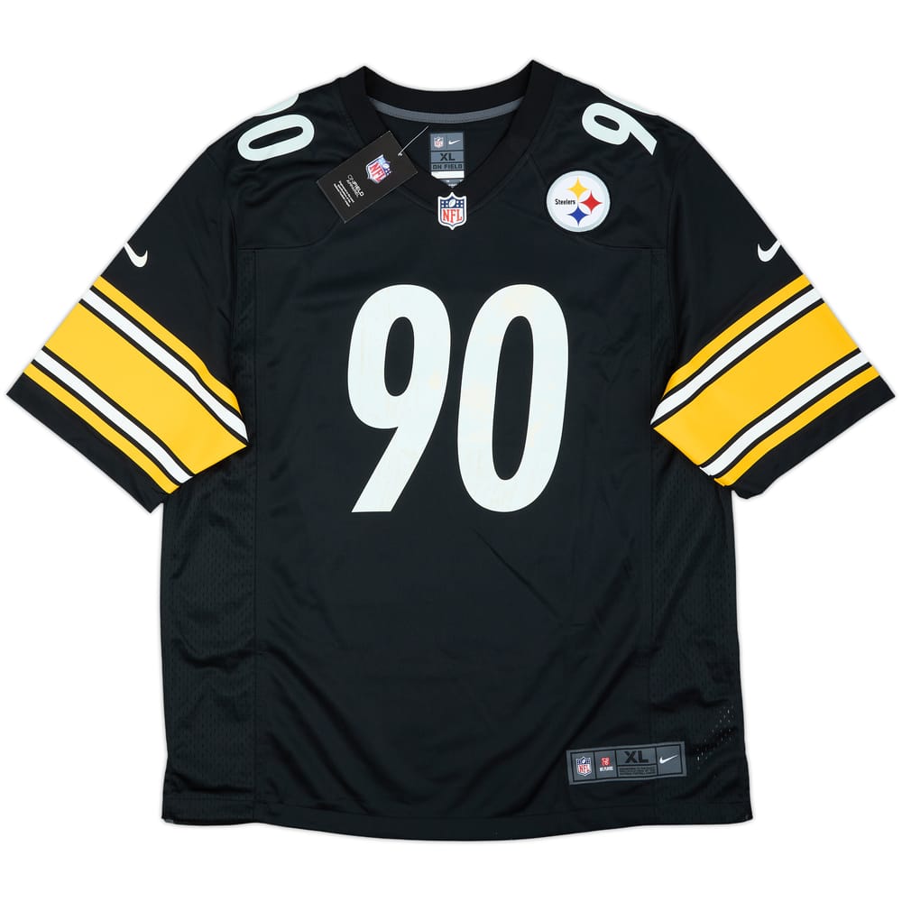 2020-25 Pittsburgh Steelers Watt #90 Nike Game Home Jersey (XL)