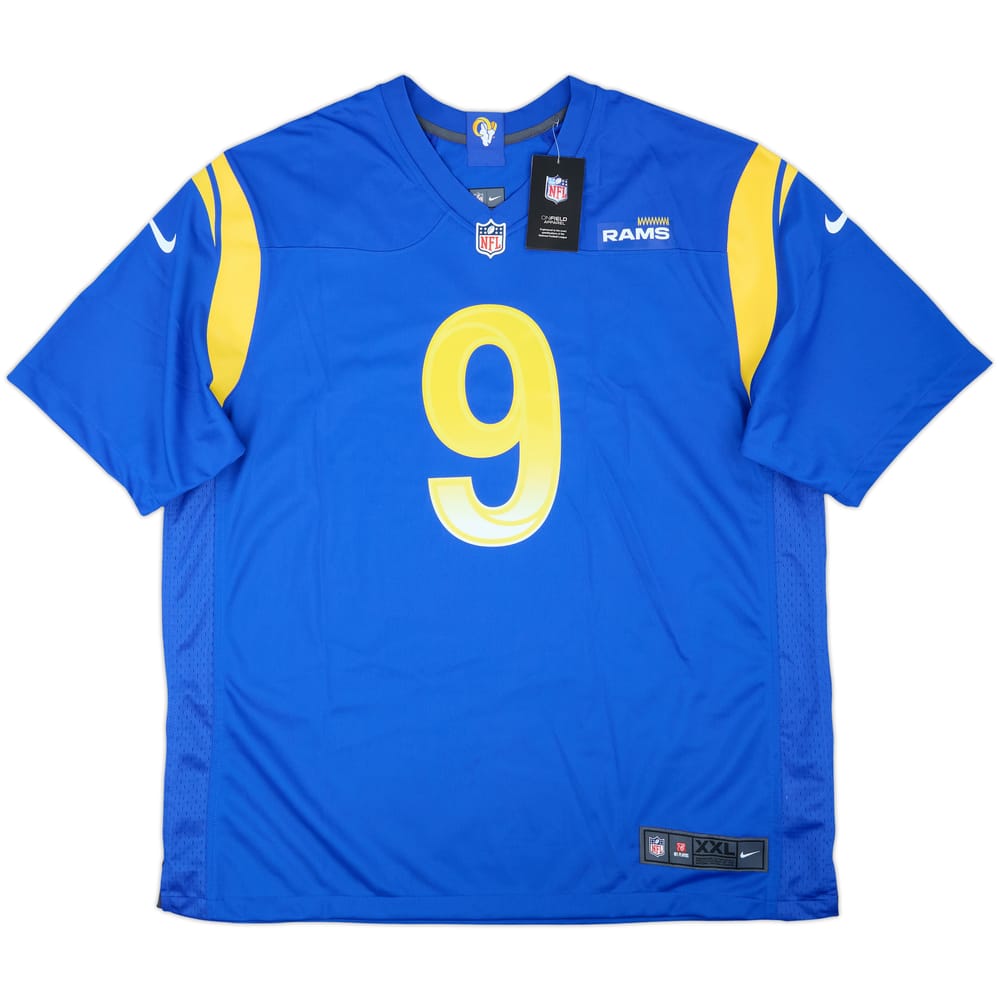 2021-25 LA Rams Stafford #9 Nike Game Home Jersey (XXL)