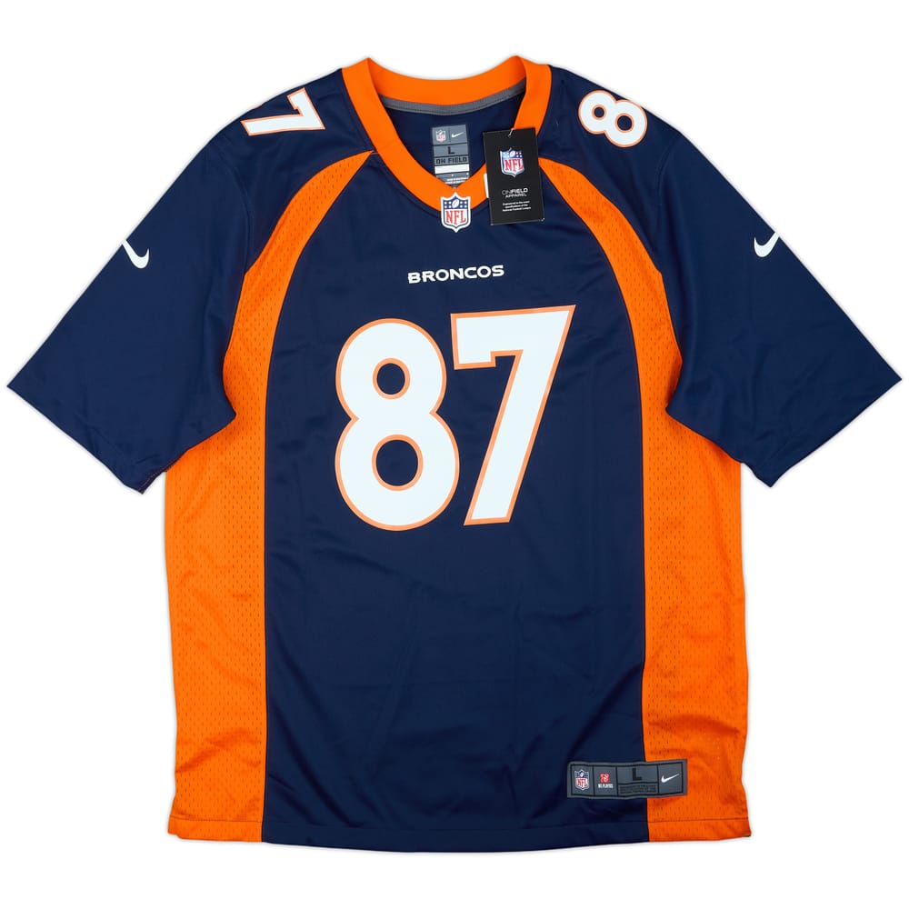 2019-21 Denver Broncos Fant #87 Nike Game Alternate Jersey (L)