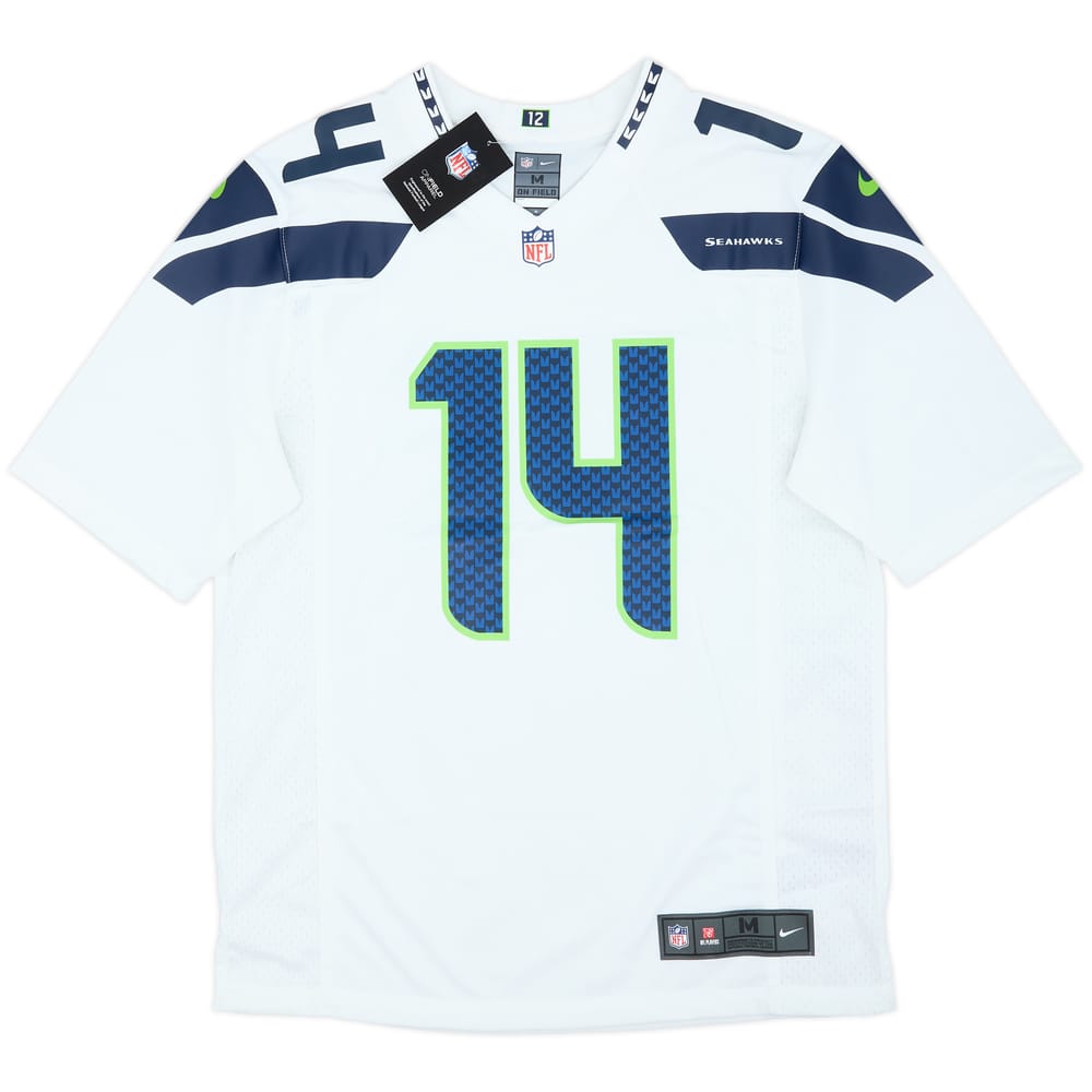 2019-24 Seattle Seahawks Metcalf #14 Nike Game Away Jersey (M)