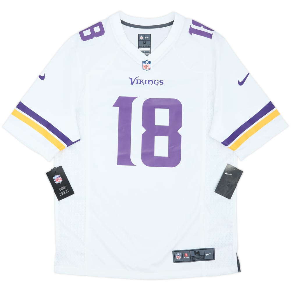 2020-25 Minnesota Vikings Jefferson #18 Nike Game Away Jersey (M)