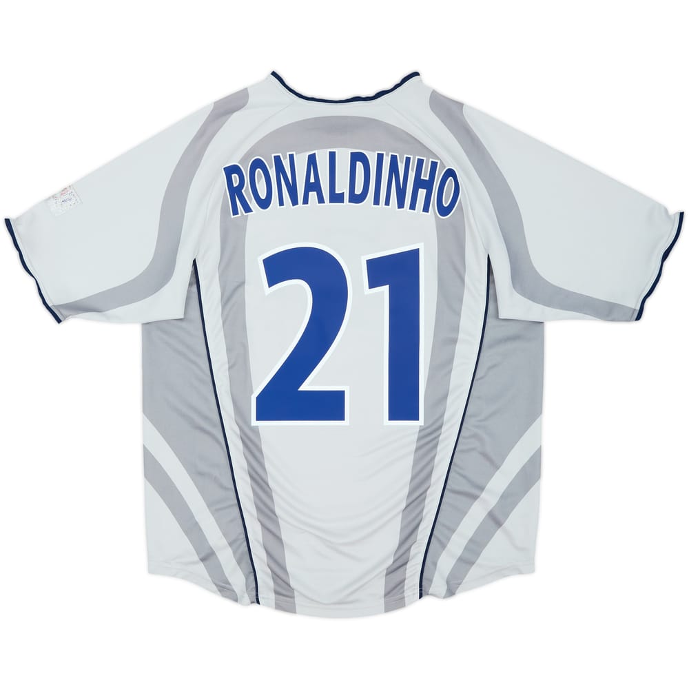 2001-02 Paris Saint-Germain Away Shirt Ronaldinho #21 - 6/10 - (L)
