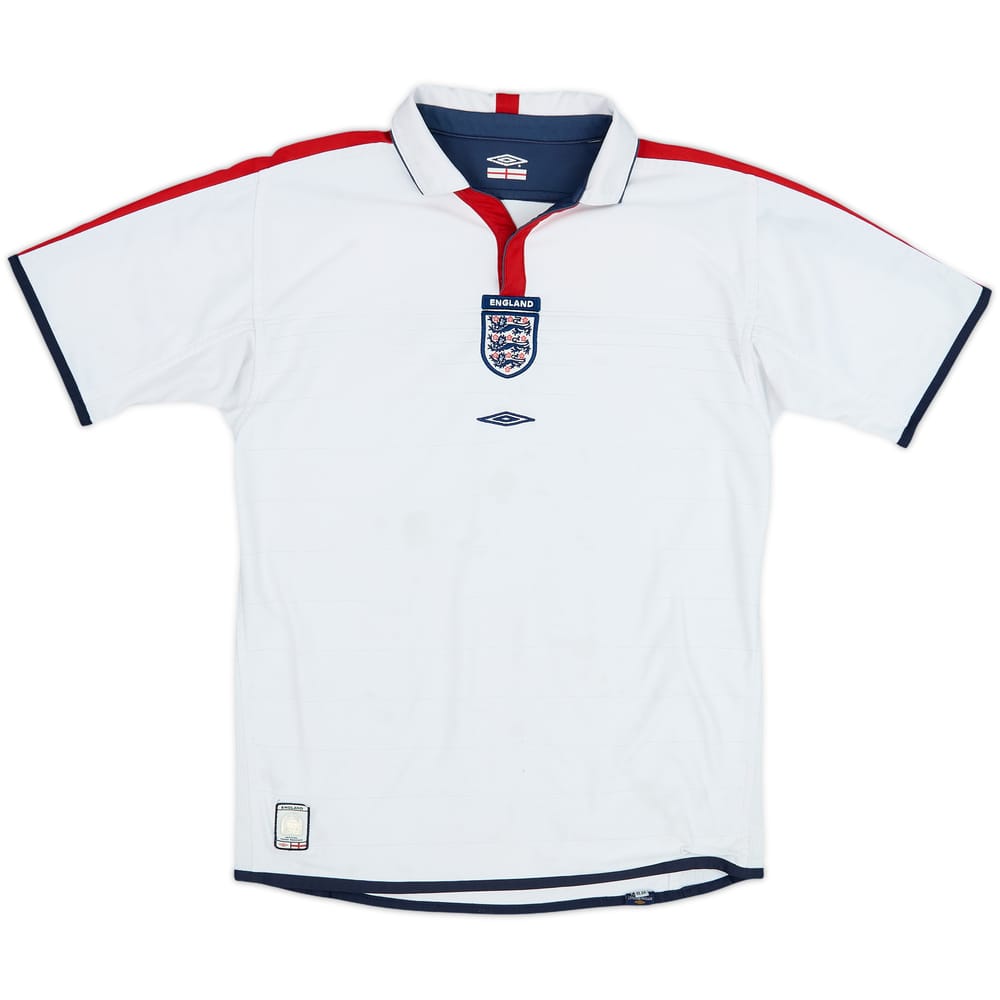 2003-05 England Home Shirt - 4/10 - (XL.Boys)