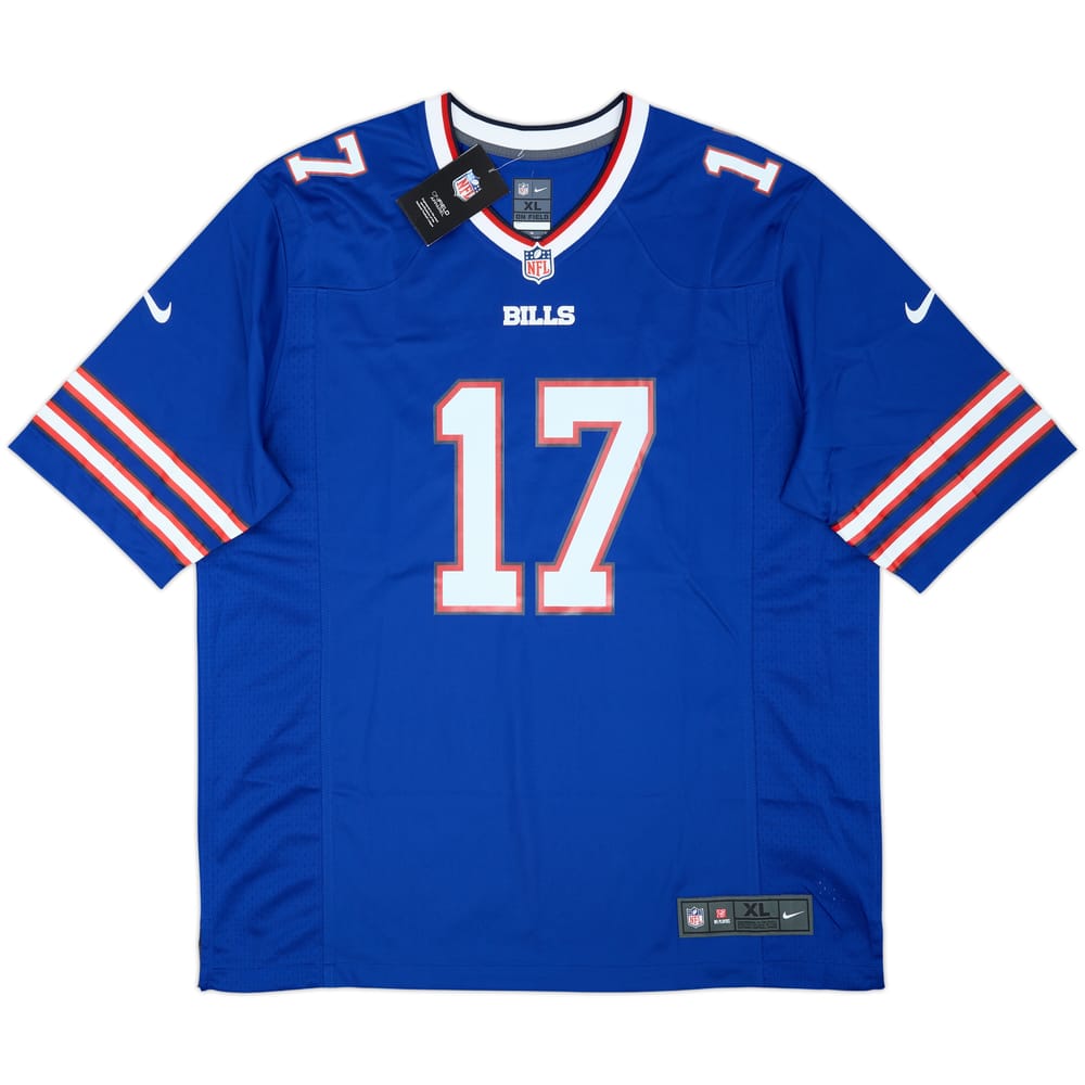 2018-25 Buffalo Bills Allen #17 Nike Game Home Jersey (XL)