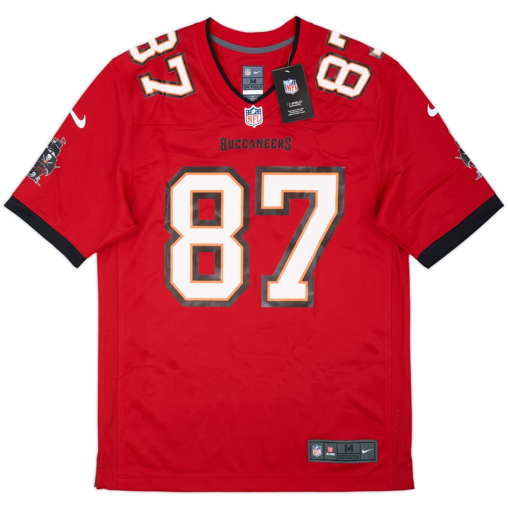 2020-21 Tampa Bay Buccaneers Gronkowski #87 Nike Game Home Jersey (M)